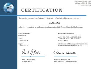 IAC Certificate